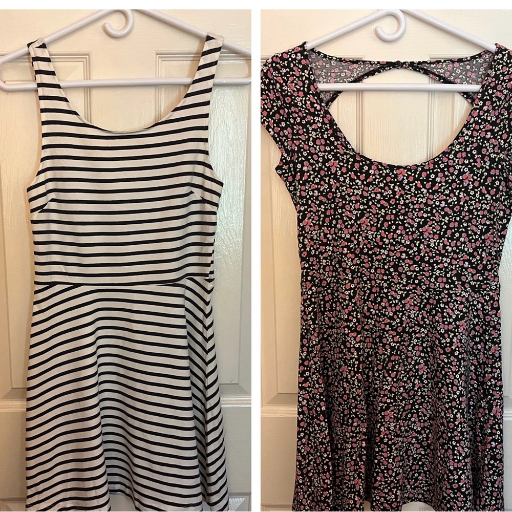 American Eagle Outfitters Fit and Flare Sun Dresses Lot of 2 Small